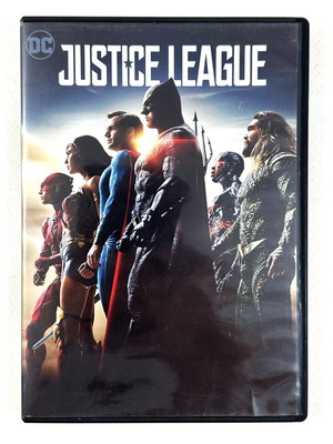 Justice League DVD used, fantasy action with Greek subtitles
