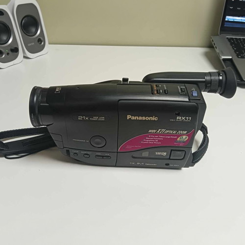 Panasonic VHS camcorder used