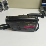Panasonic VHS camcorder used