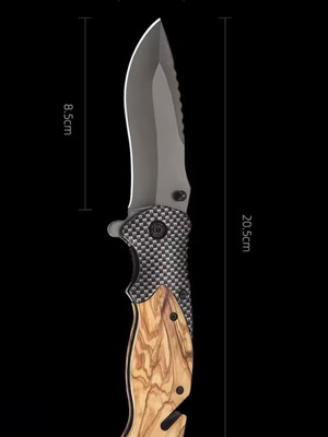 Survival Knife Stainless Steel New