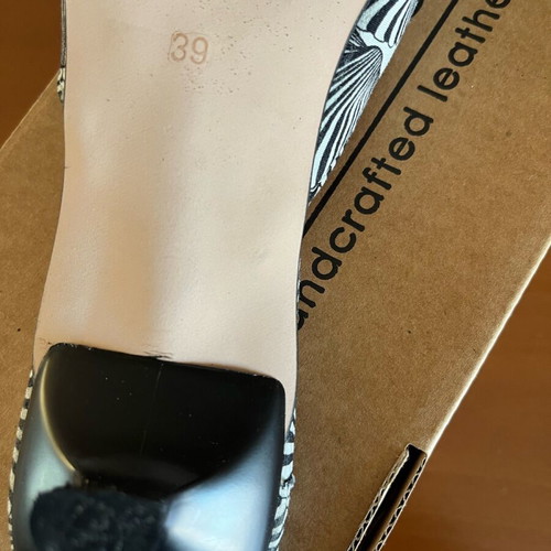 Mules De.Bour new, handmade, leather, size 39