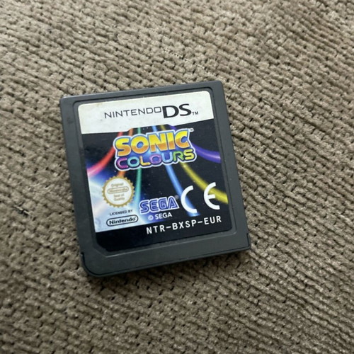 Sonic Colours DS like new, fully functional