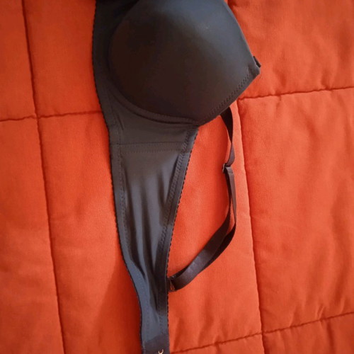 Bra blue size 80B like new, strapless with underwire