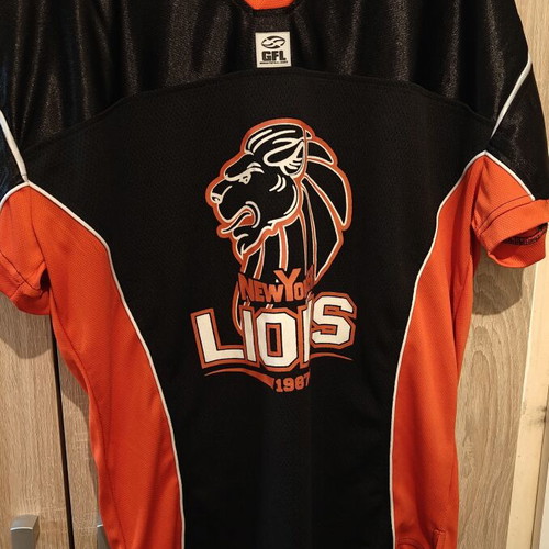 Jersey T Shirt New Yorker Lions GFL American Football like new, size L