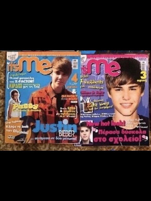 It´s me magazines used, pack of 2 with posters