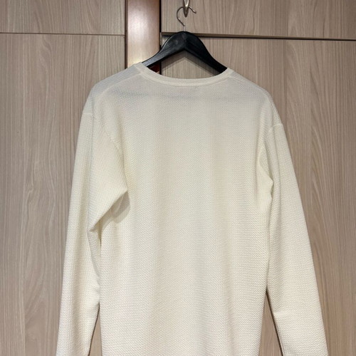 Men's long-sleeved white Free Wave shirt large like new