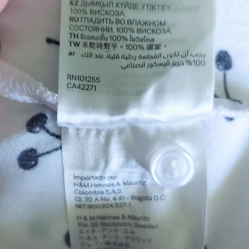 Divided by H&M women's shirt tunic like new, viscose