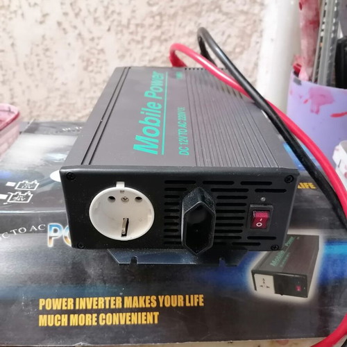 Inverter 12v to 220v new, ideal for no power supply work