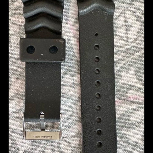 Orient Mako automatic dive watch like new with leather strap