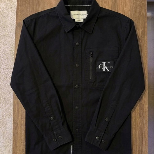 Calvin Klein Jeans black over-shirt size L new with tags