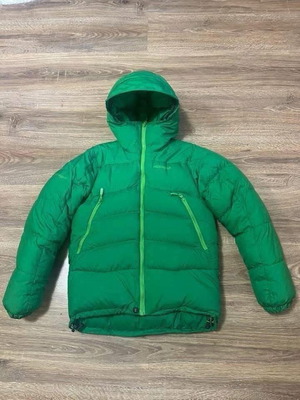 Norrona Trollveggen 750fill Down Winter Jacket women's used, size XXS, green
