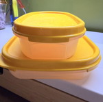 Tupperware set of 2 food containers with lids, 300 ml & 400 ml