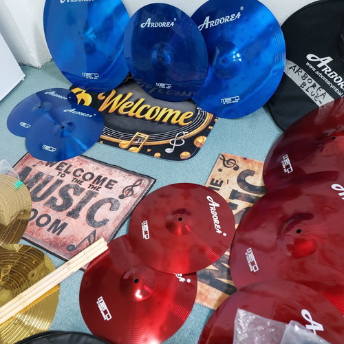 Cymbal sets new, complete series for beginners and practice
