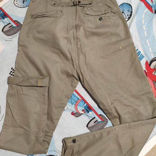 Scotch & Soda men's pants khaki size M like new with vintage distressed look