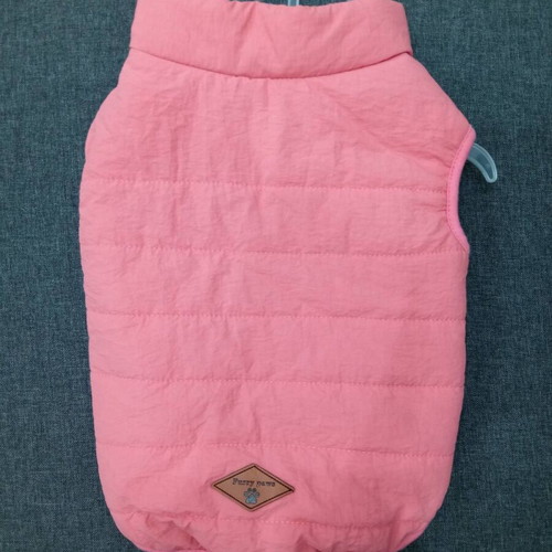 Furry Paws dog jacket new, pink winter wear