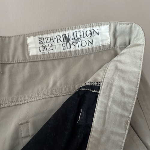 Religion shorts used, beige, waist size 32
