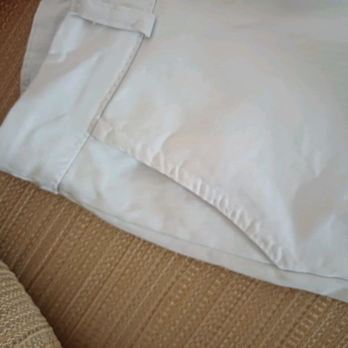 White women's pants Base size XS used, elastic