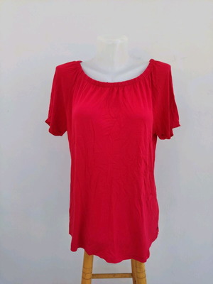 Red blouse No.40 like new