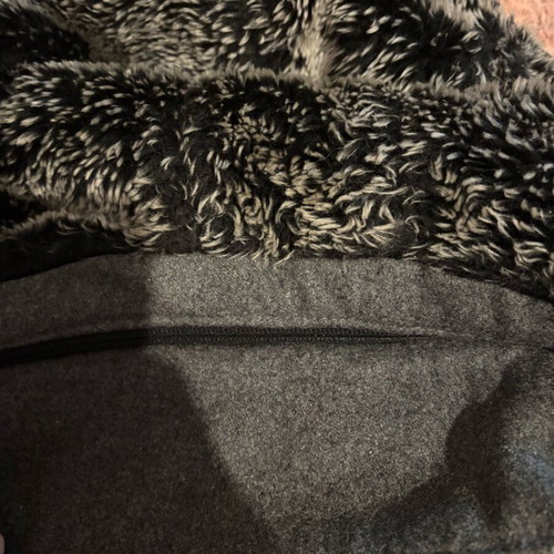 Montgomery wool jacket Pull & Bear like new, gray and black