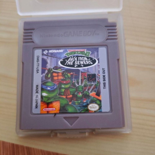 Teenage Mutant Ninja Turtles II Back From The Sewers Game Boy Color like new