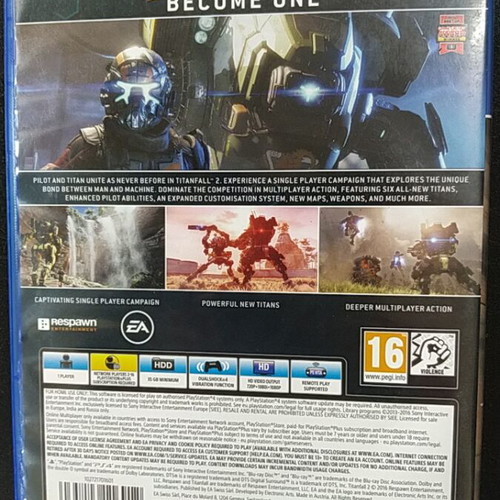 Titanfall 2 PS4 game