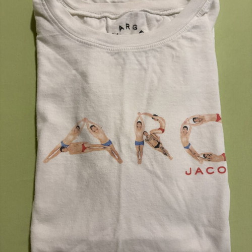 Marc Jacobs t-shirt size L used, white