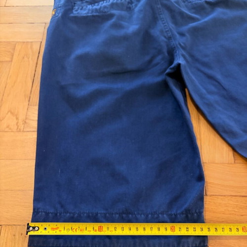 P.L.M. men's bermuda shorts used, size S, blue