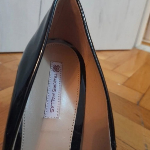 Tsakiris Mallas classic stiletto heels, black, size 40