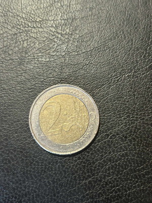 Euro coins used in good condition, year 2000