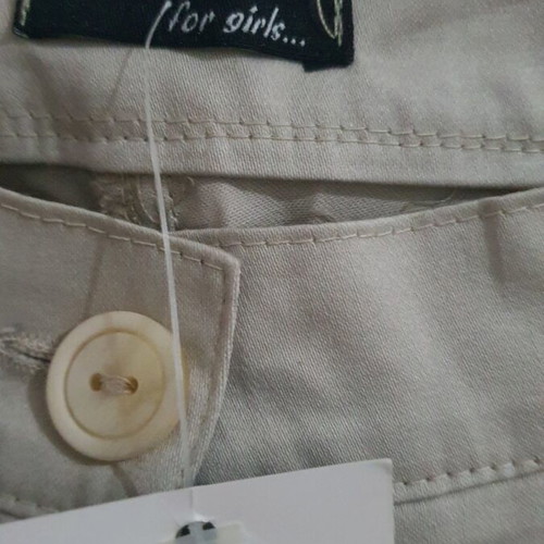 Women's pants new, size 50, beige champagne color