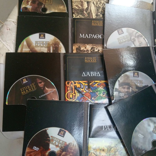 Epic Battles B.C. History documentary 8 DVD set used