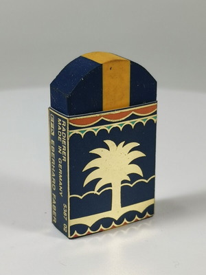 Vintage Eberhard Faber Collectible Oriental Eraser like new