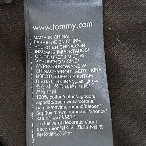 Tommy Hilfiger Core 1985 Slim Polo T-shirt used, black, size L