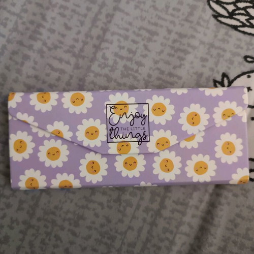 Legami See You Soon Daisy Folding Glasses Case new