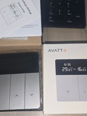 Avatto WT50 Ψηφιακός έξυπνος θερμοστάτης χώρου με Wi-Fi καινούργιο