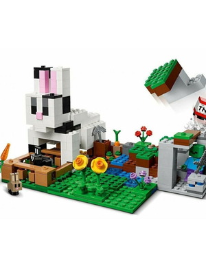 Lego Minecraft 21181 The Rabbit Ranch used set