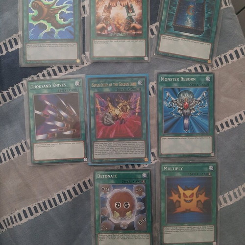 Yugioh spell cards rare like new