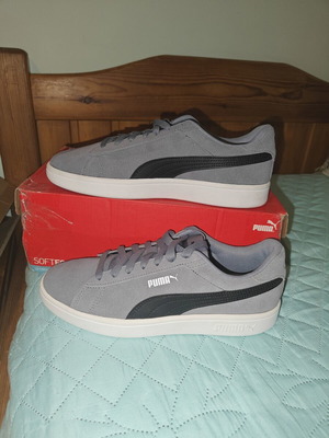 Puma Smash 3.0 sneakers new, grey with black details