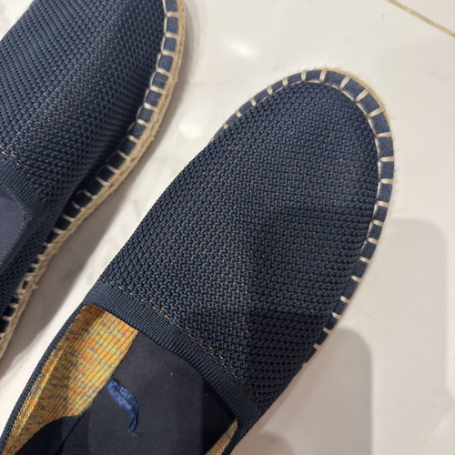 Zara Men Espadrilles Navy Blue Size 43 Like New
