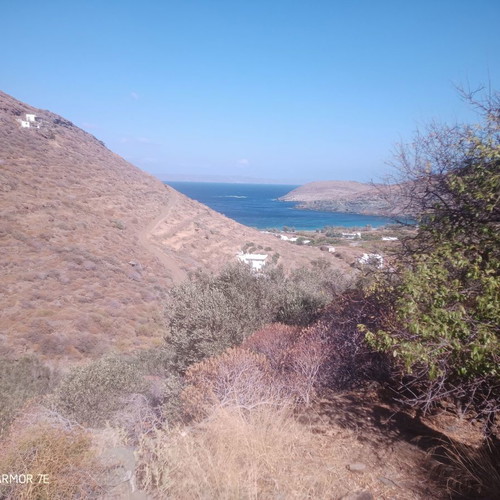 Land with Cell in Sykamia Serifos 2275 sqm Sea View