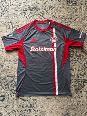 Εμφάνιση Ολυμπιακός match worn μεταχειρισμένη, γνήσια από κύπελλο 2025/26