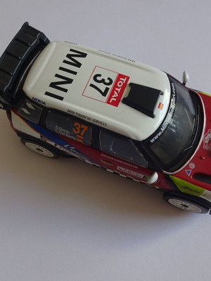 Mini Cooper WRC ράλι μινιατούρα, περίπου 12 εκ.