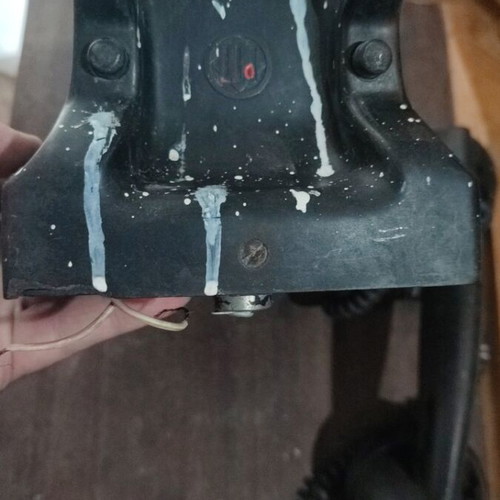 Ericsson 1951 telephone used with crack, collectible design