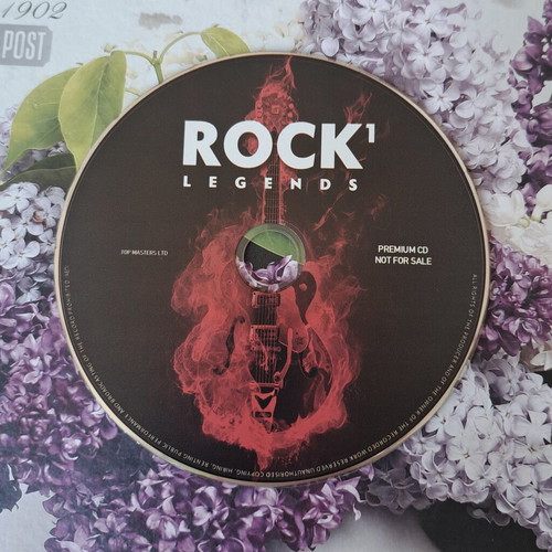 Rock Legends CD used with 12 classic rock hits