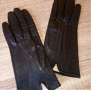 Vintage δερμάτινα γάντια '60s