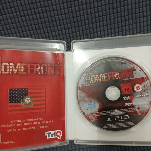 Homefront PlayStation 3 game used with manual