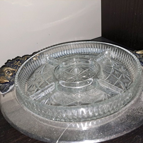Nut tray new, crystal