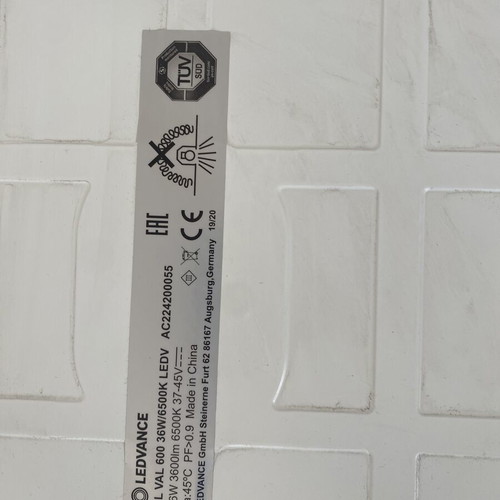 Led ceiling light like new, cool and warm options