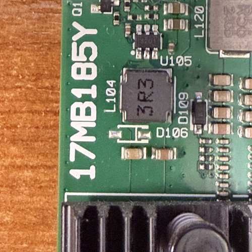 17MB185Y Mainboard like new, fully functional from broken panel