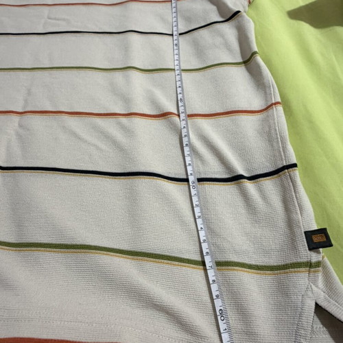 Men's multicolor striped T-shirt XL